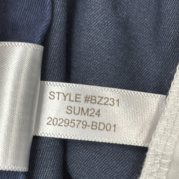 J Crew Factory Straight-fit TruTemp365® navy chino pant size 35x32 NWT BZ231 - Picture 14 of 16